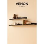 VENON 1 Adet Metal Duvar Rafı 60 cm Metal Duvar Rafı ,Uçan Raf , Çerçeve Rafı , Çok amaçlı Gizli Raf