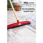 VENON 1 TAKIM⭐ MADİ⭐Yer Çekpas Çek Çek 55 Cm ⭐ AHŞAP SAPLI Yer Silecek Metal Sap Temizlik Seti Yersil