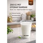 VENON 50 Adet 🍒 250 CC AYRAN BARDAĞI🍒 PET BARDAK 🍒ŞEFFAF PLASTİK KOLA LİMONATA ŞERBET MEŞRUBAT BARDAĞI