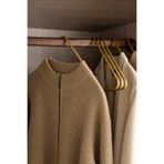 VENON 6 ADET Üçgen Gold Yeni Stil Askı Elbise Askısı Kıyafet Askısı Metal Modern Askı Pantolon Askılık