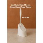 VENON Ayakkabı Model BEYAZ 🚽 Banyo Tuvalet Klozet Temizleme Fırçası Wc Fırçası Klozet Fırçası 🚽
