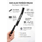 VENON Çok Amaçlı Multi Ince Temizlik Fırçası 🧡 Derz Arası Banyo Mutfak Lavabo Detay Temizleme 🧡Pencere