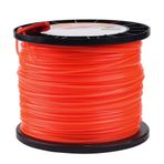 Venseri 095 inç Kare Kırpma Hattı, Echo SRM 235 SRM 230 FS 56 RC FS55 R 128LD DCST970X1 RY253SS Tel Kırpıcı için 1,4 kg Çim Biçme Makinesi Hattı