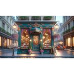 Venspor Kitapseverler Için Büyüleyici Kitapçı Dizaynı Fon – Zarif ve Romantik Arka Plan 200X150, Arkaplan - 200 x 150