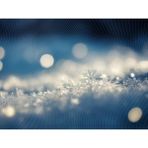Venspor Makro Kar Tanesi ve Işıltılı Kış Atmosferi Arka Planı | 200X150CM Stüdyo Fonu