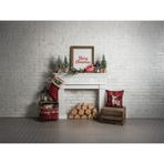 Venspor Noel Ruhu ile Sıcak Kış Temalı Stüdyo Fonu 200 x 150 cm Arka Plan