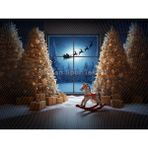 Venspor Noel Temalı Sihirli Stüdyo Fonu 200X150CM Arka Plan