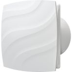 VentEurope Stream 100 Bd – 10 cm Sessiz Klapeli Banyo Tuvalet Havalandırma Fanı - Beyaz
