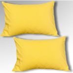 Ventisette 2 Adet Fermuarlı Yastık Kılıfı 50X70 cm - 50 x 70 cm - Sarı
