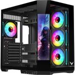 Vento Fsp VG4206FSA 1000W 9,16” LCD Ekran Gen5 Atx3.1 80+ Gold 4X120MM Rgb Fan Temperli Cam USB 3.0 Mesh Atx Gaming (Oyuncu) Kasa