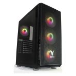 Vento Neptune Vg07f Argb Tempered Glass Adreslenebilir Rgb 4Ad120mm Mid-Tower Pencereli Kasa