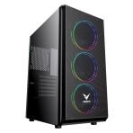 Vento Neptune Vg07f Tempered Glass Adreslenebilir Rgb 3Ad120mm Mid-Tower Pencereli Güç Kaynaksız Kasa