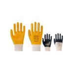 Vento Sarı Nitril Iş Eldiveni Elv 2 Plus Tam Kaplı - Sarı - Beyaz - 10
