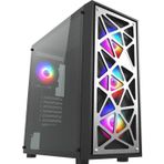 Vento VG12AL FSP 750W 80+ Bronz Gen5 4x120mm RGB Fan Temperli Cam USB 3.0 Mesh E-ATX Mid-Tower Gaming (Oyuncu) Kasa