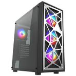 Vento VG12AL FSP 750W 80+ Bronz Gen5 4x120mm RGB Fan Temperli Cam USB 3.0 Mesh E-ATX Mid-Tower Gaming (Oyuncu) Kasa