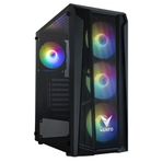 Vento VG15FE PSU YOK Temperli Cam RGB ATX Mid Tower Gaming Kasa