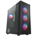 Vento Vg20al Tempered Glass Usb 3.0 Mesh Rgb Atx Mid Tower Kasa + Fsp 750W 80Plus Psu
