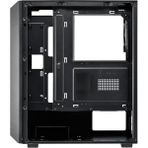 Vento Vg3400S 650W 4X12Cm Rgb Fan Atx Meshed Panel 2Xusb2.0/1Xusb3.0 Siyah Gaming Kasa
