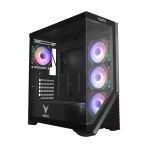 Vento Vg4202fla 850W Tempered Glass Usb 3.0 Mesh Argb E-Atx Tower Kasa + Fsp Hd2-850W Gen5 Psu