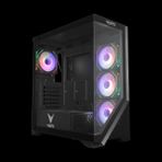 Vento VG4202FLA Atx Tower, 850W 80+ Siyah, Temperli Cam, Rgb, Mesh, Atx Gamıng Kasa - YOK