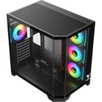 Vento VG4204FA 4x Argb Fan Oyuncu Gaming Akvaryum Kasa 1000W 80+ Gold - Siyah - 1600 W