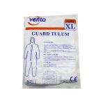 Vento Xl Guard Koruyucu Tulum Beyaz - Hafif - Non-Woven Kumaş Boy: 179-187Cm - Göğüs: 108-115Cm (5365)