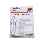 Vento Xl Guard Koruyucu Tulum Beyaz - Hafif - Non-Woven Kumaş Boy: 179-187Cm - Göğüs: 108-115Cm (5433)