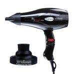 Ventoso V5 SILEX5000 Siyah 2500 Watt Profesyonel Fön Makinesi