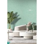 Ventrawall - Isı Ve Ses Yalıtımlı Sürülen Duvar Kağıdı | %100 Pamuk | Desenli Turkuaz | B09-1,5 Kg | 5m² - 1.5 kg