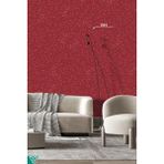 Ventrawall - Isı Ve Ses Yalıtımlı Sürülen Duvar Kağıdı | Kendinden Yapışkanlı | Kırmızı | R01 - 5 kg| 16,5 M2 - Pembe