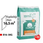 Ventrawall - Mavi Dekoratif Pamuk Duvar Boyası - Wb16 - 5 Kg