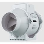 Vents TT 100 187M3/H Yuvarlak Kanal Tipi Karma Akışlı Plastik Fan