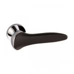 Ventus 4012.BK.CP.MB Kapı Kolu Wc Tipi Krom - Mat Siyah Metal