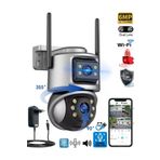 Ventus Icsee VIVA232 6mp Dual Lens 360° Görüş Hareketli Waterproof Gece Görüş Sesli Görüşme Akıllı Kamera