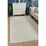 Venucci Home & Living Quincey Bukleli Yumuşak Peluş Post Shaggy Krem Çocuk Odası Oturma Odası Salon Mutfak Halısı - 240 x 340 cm