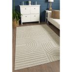 Venucci Home & Living Quincey Bukleli Yumuşak Peluş Post Shaggy Krem Çocuk Odası Oturma Odası Salon Mutfak Halısı - 80 x 200 cm - Bej