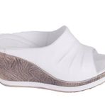 Venüs 2015702 Beyaz Kadın Dolgu Topuk Sandalet