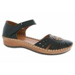 Venüs 22793313 Siyah Taba Hakiki Deri Kadın Sandalet