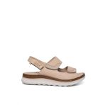 Venüs 22981715 Bej Deri Casual Kadın Sandalet