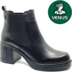 Venüs Amare Hakiki Deri Kaymaz Taban Ortopedik Kadın Bot