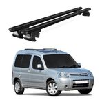 Venüs Citroen Berlingo (2003-2007) Uyumlu Siyah Ara Atkı Port Bagaj Tavan Barı