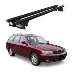 Venüs Daewoo Nubira (1997-2003) Uyumlu Siyah Ara Atkı Port Bagaj Tavan Barı
