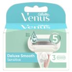 Venus Deluxe Pürüzsüz Hassas Bıçaklar 3'Lü Paket