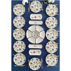 Venüs Home Decoration Flora Model 12 Kişilik 23 Parça Renkli Seramik Kahvaltı Takımı