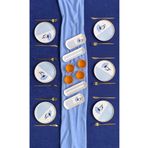 VENÜS HOME DECORATION Gelincik Model 6 kişilik 14 Parça Kahvaltı Takımı