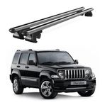 Venüs Jeep Cherokee Kk (2008-2014) Uyumlu Gri Ara Atkı Port Bagaj Tavan Barı