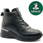 Venüs Kadın Deri Bağcıklı Bot 2313091K - Siyah - 36