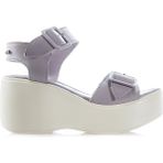 Venüs Kadın Hakiki Deri Dolgu Topuklu Comfort Günlük Sandalet (36-40) 24Y 2313101Y Z - Vizon