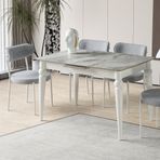 Venüs Masa Takımı 80x120 cm Bermuda-Açık Gri