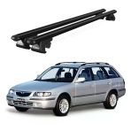 Venüs Mazda 626 Station Wagon (1997-2003) Uyumlu Siyah Ara Atkı Port Bagaj Tavan Barı